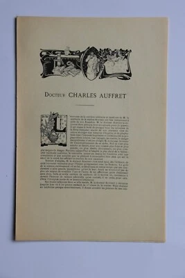 DR CHARLES AUFFRET Figures Contemporaines Mariani Biographie 1904 1/25 JAPON - Photo 1/3