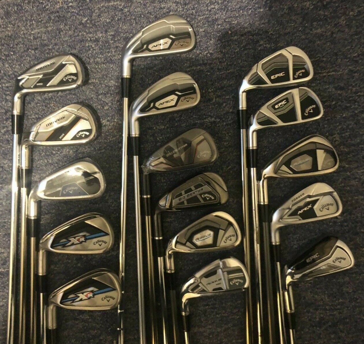 Callaway 7 Iron, Single Iron, Choose Model, Left Handed, Authentic Demo Irons