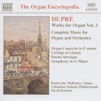 Marcel Dupré Dupre: Works For Organ Vol.3 (Cd) Album