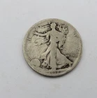 1918 P & 1918 D Walking Liberty Half Dollars