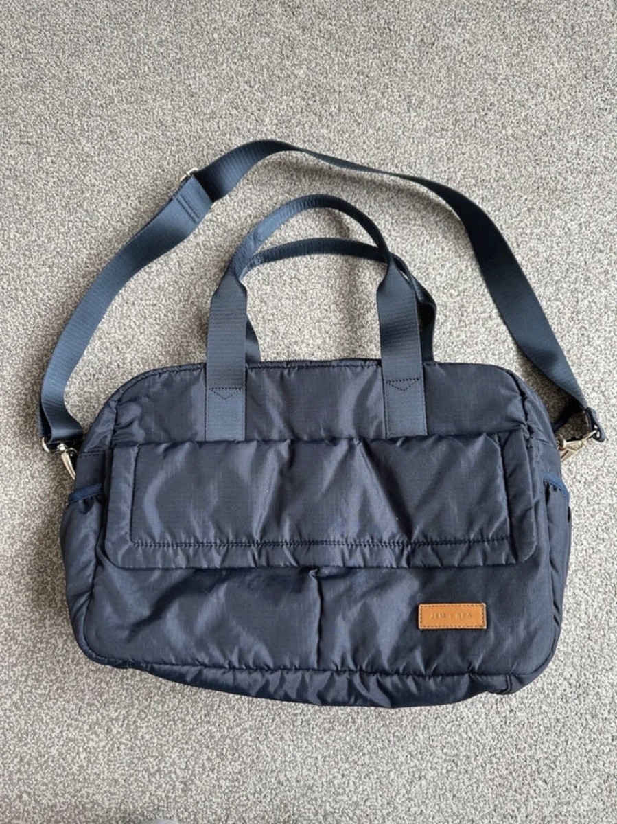 Grey Jem And Bea Changing Mat Jem Bea Navy Blue Nylon Changing