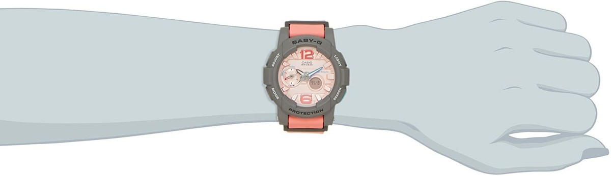 Casio Baby-G LIDE Women's Watch Quartz BGA-180-4B2JF Pink Casio Baby-G LIDE Women's Watch Quartz BGA-180-4B2JF Pink