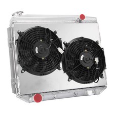 3 Rows Radiator Fan Shroud For 1957-1959 Ford Fairlane Ranchero Skyliner Mercury