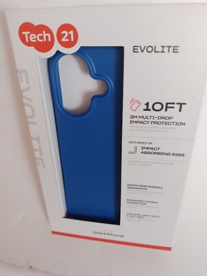 Tech21 iPhone 16 EvoLite Handyhülle - Blau