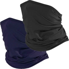 Balaclava Neck Gaiter Face Mask UV Protection Bandana Scarf Cover for Men Women