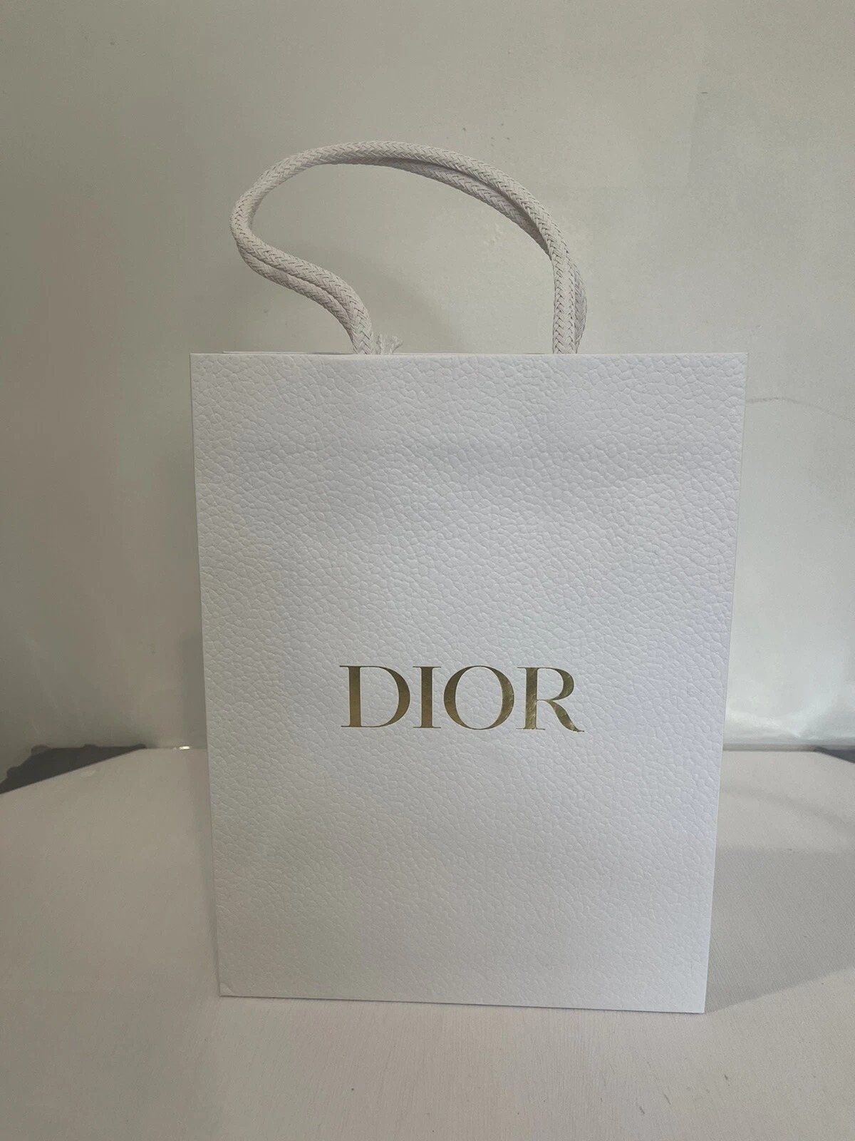 Authentique sac shopping Christian Dior neuf sac en papier sac cadeau emballage luxe