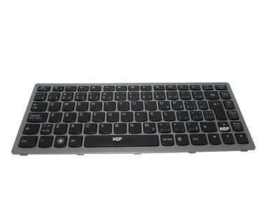 New Genuine Lenovo Ideapad U410 French Keyboard 25203617 MP-11K96CU-6862
