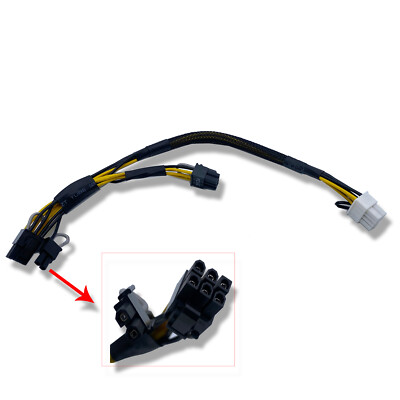 ZAHARA Cavo Di Alimentazione GPU Per Dell PowerEdge R720 R730 R7910 – Riser GPGPU 9H6FV 09H6FV 0N08NH, Ricambio Originale - 2