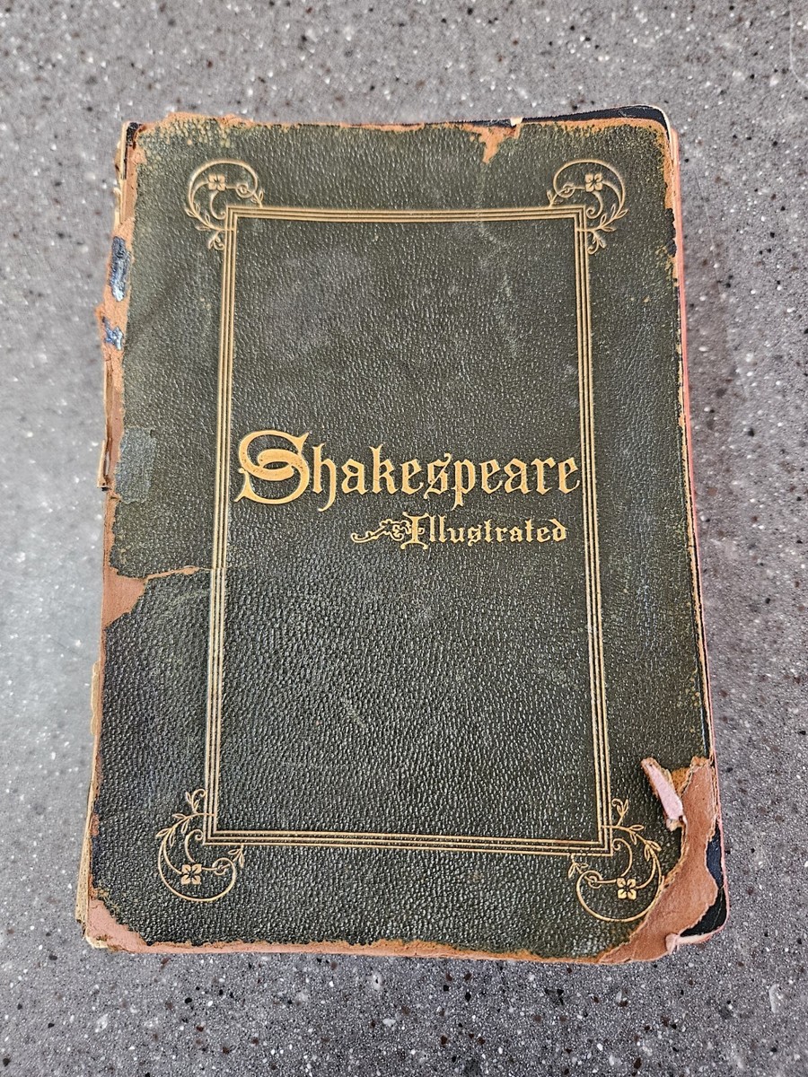 ☆未使用オールド商品Shakespeare◆1409-165 RARE Authentic Antique Book 