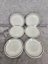 Steelite International ENGLAND 6 Saucers 4.5" Wide 