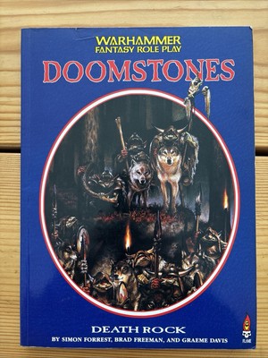 Warhammer Fantasy Rollenspiel Doomstones Kampagne Teil 3 Todesfelsen WFRP FP0018