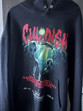 TGF Childish Alien UFO Black Hoodie Size Small *With original box and packaging*