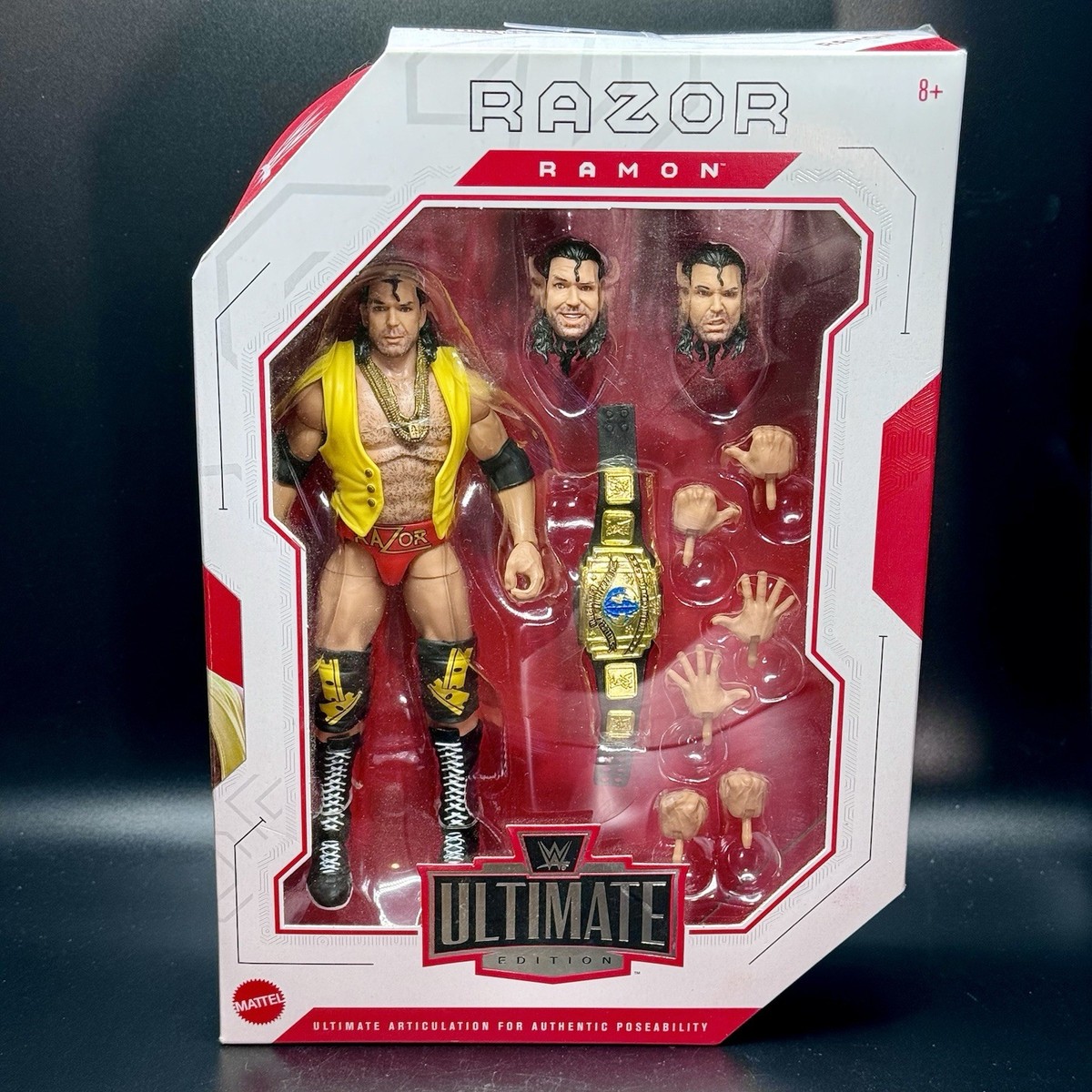 Buy Mattel WWE Ultimate Edition Razor Ramon 6 in Action