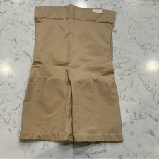 NWT Cacique Beige The Slimmer Ultra High Waist Shapewear Shorts Size 14/16
