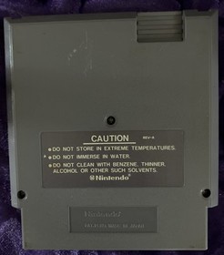 Karnov Nintendo NES Retro Vintage Video Game Tested Original 80s vibes action 