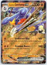 Cynthia's Garchomp ex 111/217 Double Rare Ascended Heroes Pokemon Holo Near Mint