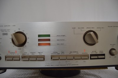 LUXMAN L-430 Stereo Integrated Power Amplifier Vintage Audio