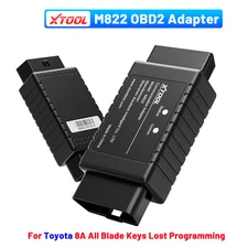 XTOOL M822 Car All Key Lost Adapter for Toyota  8A Work with KC501 Programming