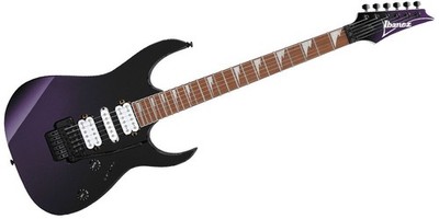 Ibanez E-Gitarre RG470DX Purple HSH Quantum Tonabnehmer Edge-Zero II Tremolo