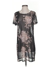 Minkpink Women Gray Casual Dress S