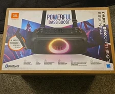 JBL PartyBox On-The-Go Essential Portable Wireless Party Speaker With Mic - New