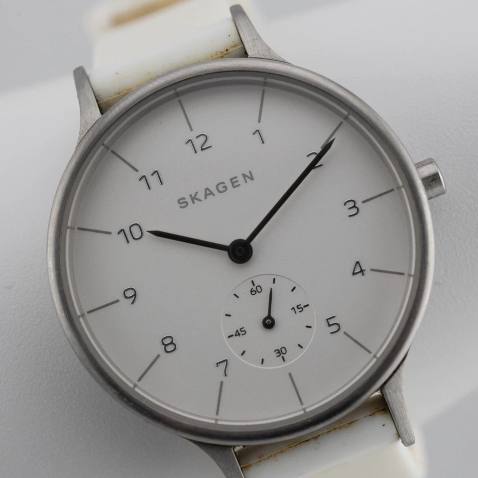 Reloj analógico de cuarzo para mujer SKAGEN Anita SKW2603 todo acero inoxidable batería nueva Foto 2 de 4