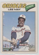 1977 O-Pee-Chee Lee May #125 0m8e