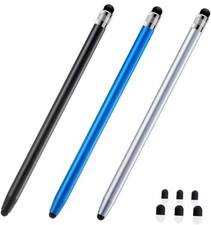 Stylus Pen for Touchscreen, 3pcs High Sensitivity and 3 Black SIlver Blue