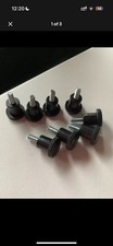 Set Of 8 M4 Thumb Screw Bolts For 2 Monitor Screens VESA flo / Ergotron 