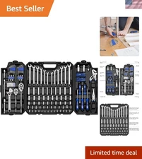 All-in-One 240-Piece Mechanics Tool Set - Ergonomic, Durable, and Portable