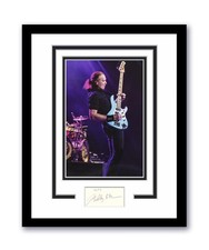 Bassist Billy Sheehan Autographed Signed 11x14 Framed Photo Talas Steve Vai ACOA
