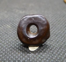 Perle Hématite Ancien Afrique Collier Sahara Ancient Neolithic Bead No Agate