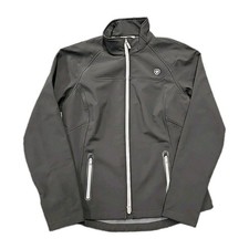 Ariat Womens Team Soft-Shell Cold Series EcoDry Jacket Size L Black Wind/Water