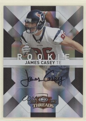 2009 Donruss Threads Rookie 47/199 James Casey #146 Rookie Auto RC im4