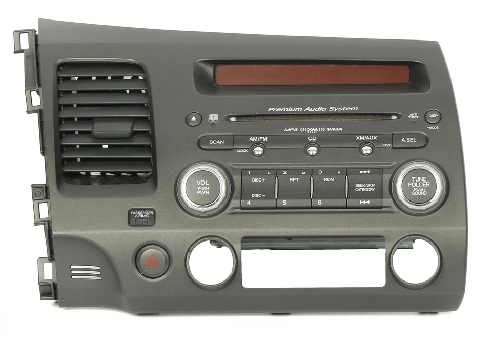 Reproductor de CD 39100-SVB-A100 Face 4TC0 radio AM FM XM 2006-2008 Foto 2 de 4