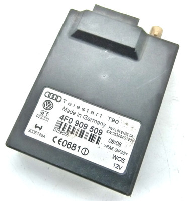 Original Audi A6 4F Telestart T90 control unit auxiliary heater Webasto 4F0909509