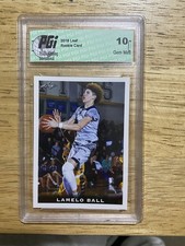 Lamelo Ball Rookie 2018 Leaf Draft Gem Mint 10 Basketball Hornets RC #22 NBA SP