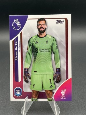 Alisson Becker Topps Premier League 2025/2026 Topps 25/26