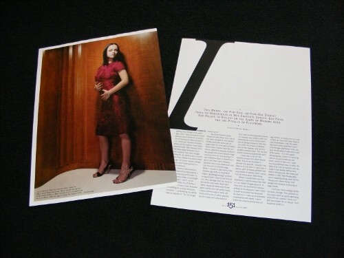CHRISTINA RICCI magazine clippings - Picture 5 of 16