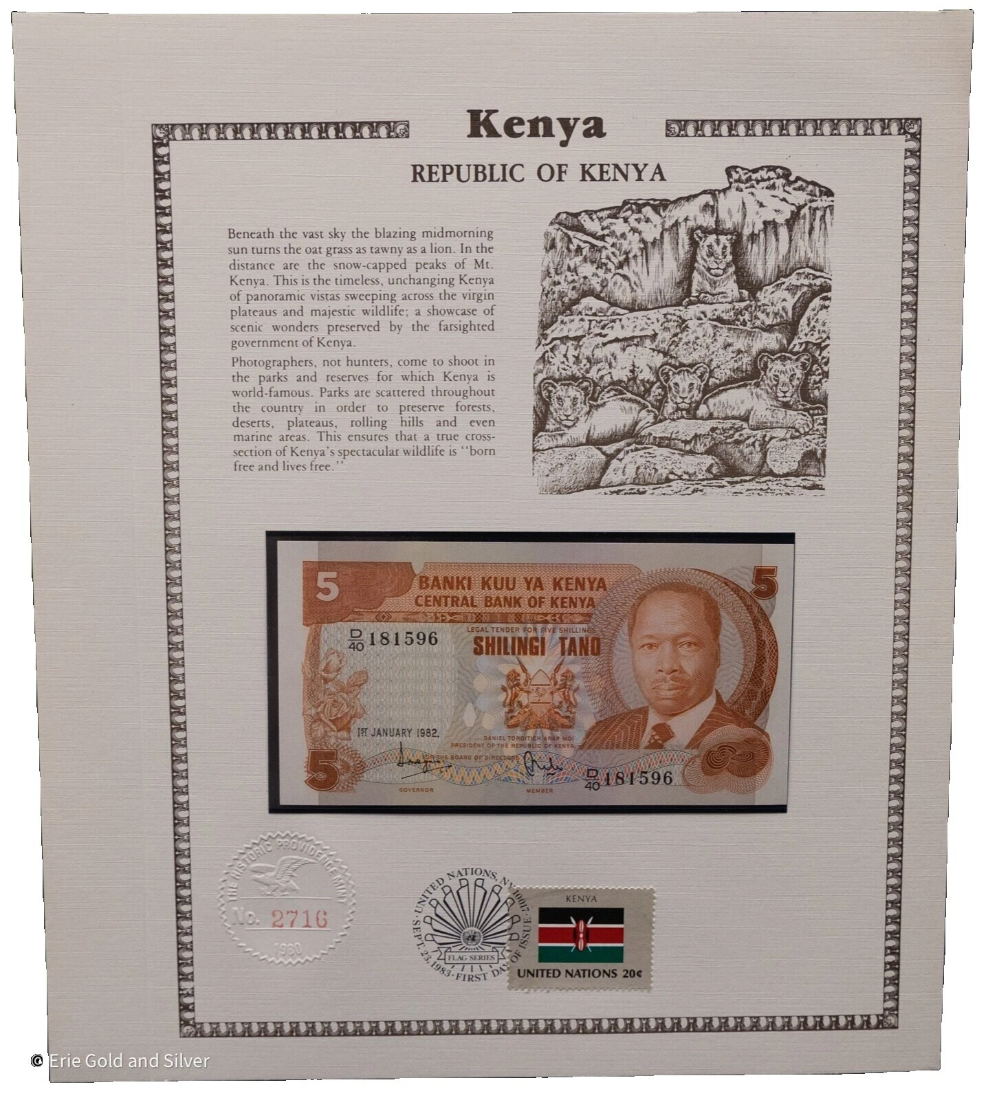 First Day of Issue Flags, National Emblems First Day Covers