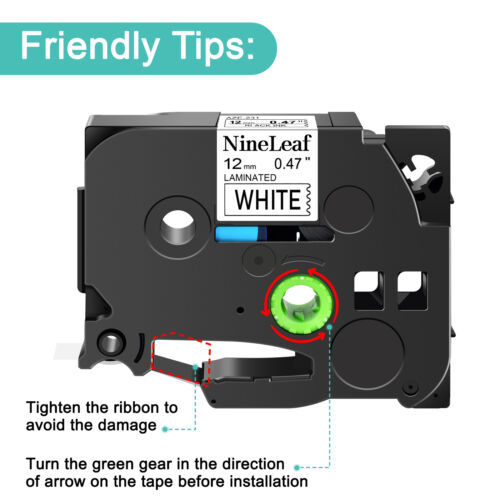 Compatible for Brother P-Touch TZ TZe-231 241 251 Label Tape Maker 6-36mm White - Picture 2 of 16