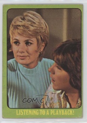 1971 Topps Partridge Family Green Border Listening to a Playback! #33B 17tp