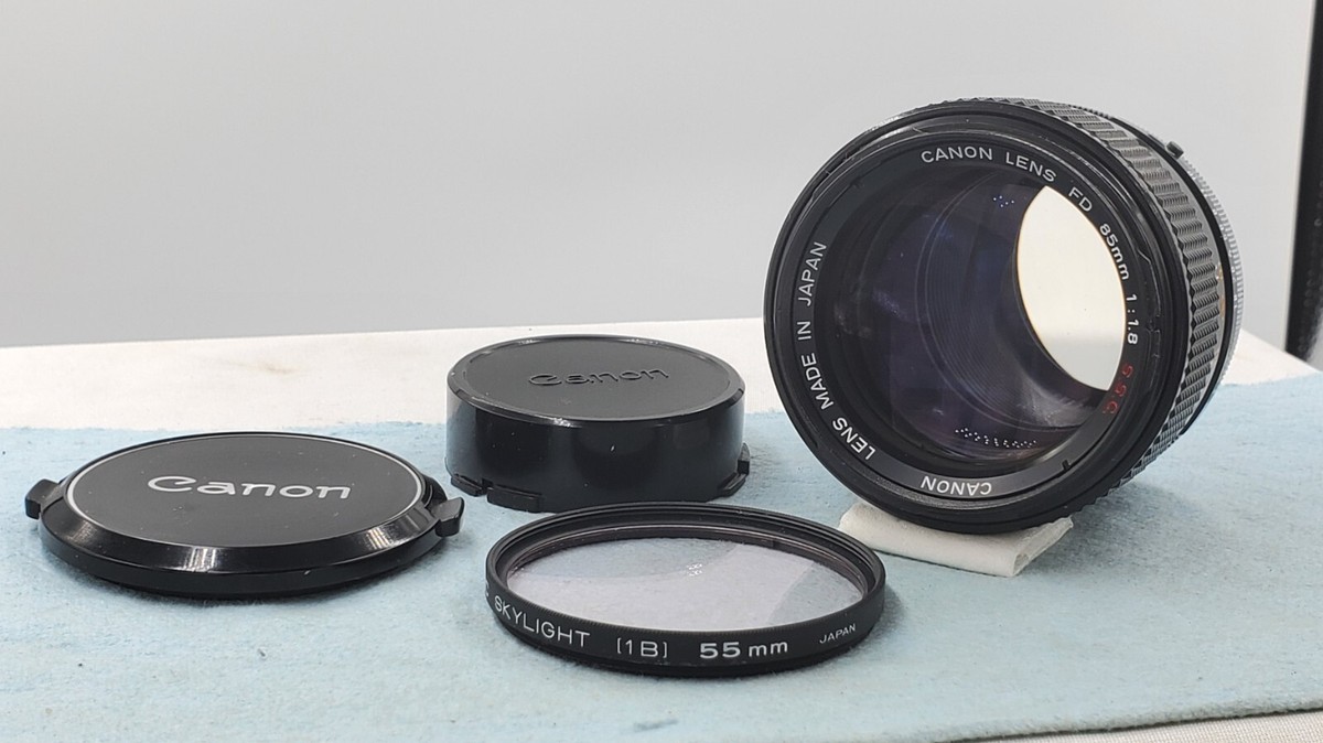 SERVICED! [ MINT ] Canon FD 85mm F1.8 S.S.C. SSC Portrait