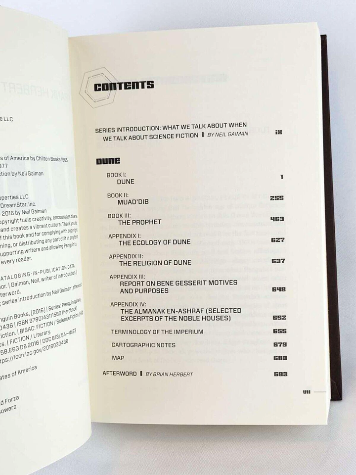 DUNE by Frank Herbert Neil Gaiman Deluxe Collectible Hardcover edition NEW eBay