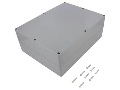 A30312-IP68 Gehäuse: universell X: 230mm Y: 300mm Z: 111mm ABS hellgrau IP68 GAI