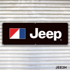 JEEP 1970-1987 AMC American Motors Banner Sign Wall Art