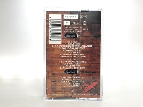 The Stranglers GREATEST HITS 1977-1990 Cassette **EX/NEAR MINT CONDITION** - Picture 5 of 11