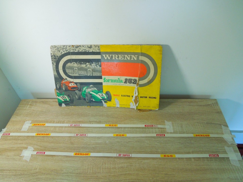 4x RARE VINTAGE WRENN FORMULA 152 SLOT CAR TRACK BARRIERS FENCES VARIOUS LENGTHS eBay