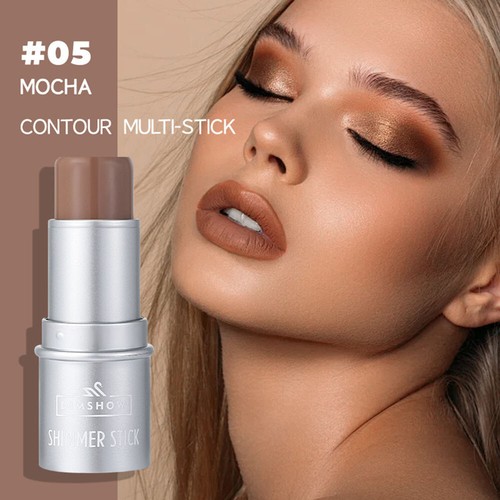 6 Colors Cheek Lip Tinted Moistured Blush Stick Eyes Cheek Lip Brighten Cream - Picture 17 of 24