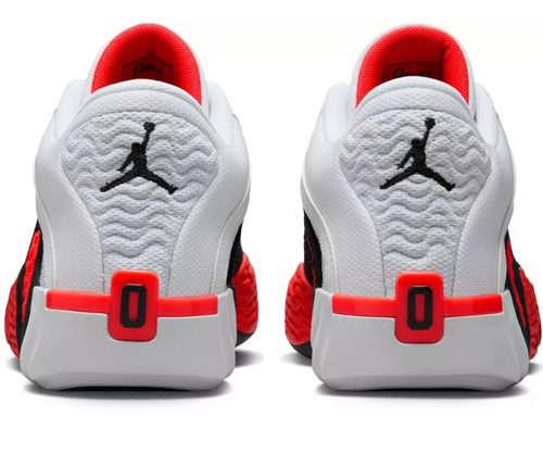 Nike Jordan Tatum 2 PF Białe Czarne Jasne Karmazynowe WSZYSTKIE ROZMIARY FJ6457 106 Męskie - Zdjęcie 5 z 8